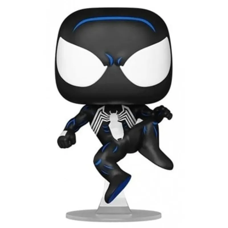 Funko Superhéroes Marvel|Funko Marvel^Spider-Man POP! Marvel Figura Vinilo Black Suit Spidey 9 cm