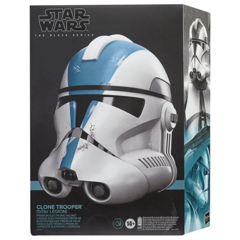 Hasbro Ahsoka^Star Wars: Ahsoka Black Series Casco Electrónico Clone Trooper