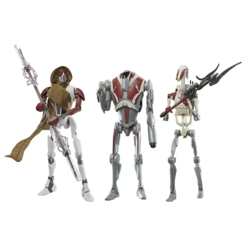 Clearance Star Wars Black Series Pack 3 Figuras: Magna Guard, Super Battle Droid & Battle Droid Regalos Star Wars Por Personaje |Replicas Y Coleccionismo Star Wars