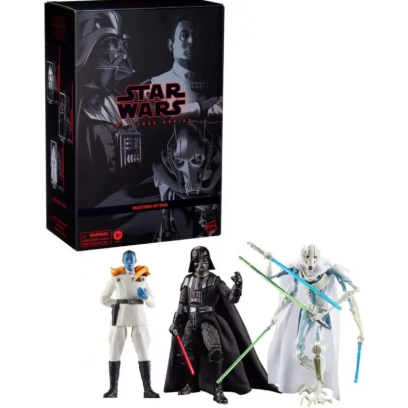 Outlet Star Wars Black Series Pack 3 Figuras 15 cm Masters of Evil Regalos Star Wars Por Personaje |Replicas Y Coleccionismo Star Wars