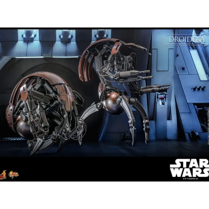 Hot Toys Regalos Star Wars Por Personaje |Replicas Y Coleccionismo Star Wars ^Star Wars Episode I Figura Movie Masterpiece 1/6 Droideka 27 cm