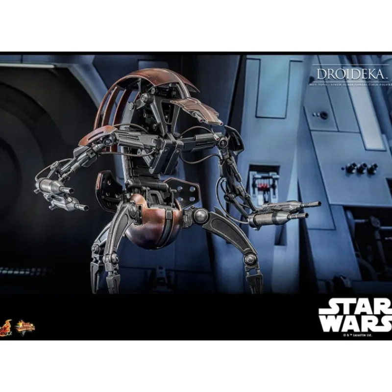 Hot Toys Regalos Star Wars Por Personaje |Replicas Y Coleccionismo Star Wars ^Star Wars Episode I Figura Movie Masterpiece 1/6 Droideka 27 cm