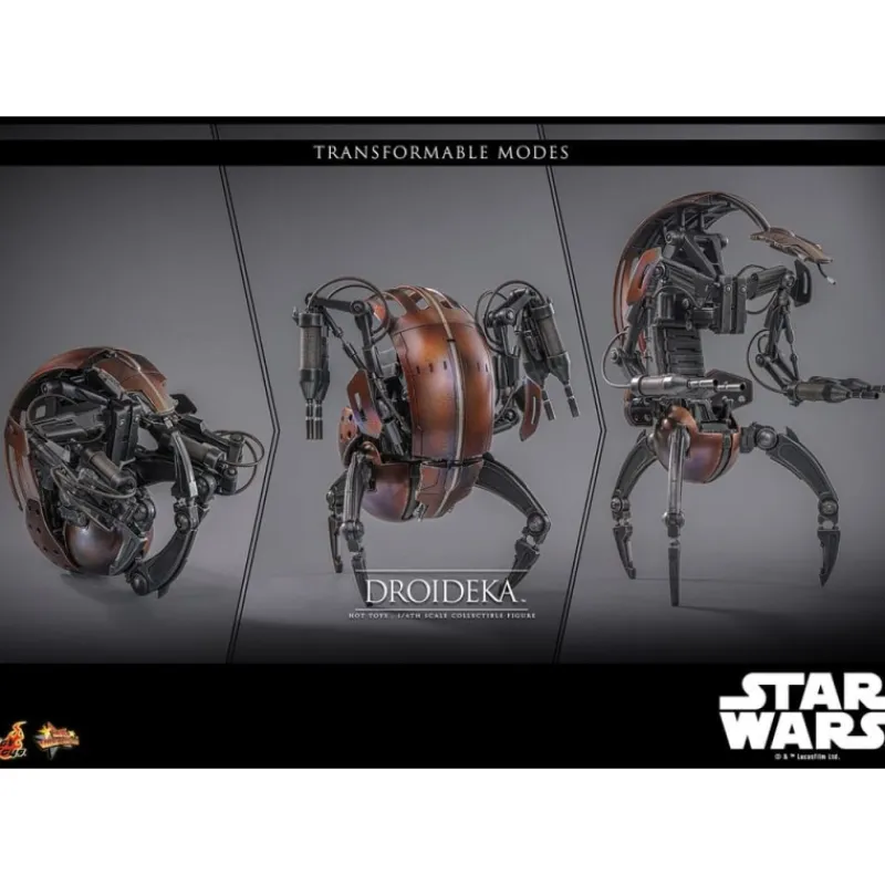 Hot Toys Regalos Star Wars Por Personaje |Replicas Y Coleccionismo Star Wars ^Star Wars Episode I Figura Movie Masterpiece 1/6 Droideka 27 cm