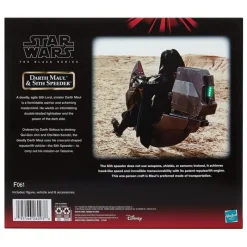 Hasbro Regalos Star Wars Por Personaje |Replicas Y Coleccionismo Star Wars ^Star Wars Episodio I Black Series Darth Maul & Sith Speeder 25 Aniversario