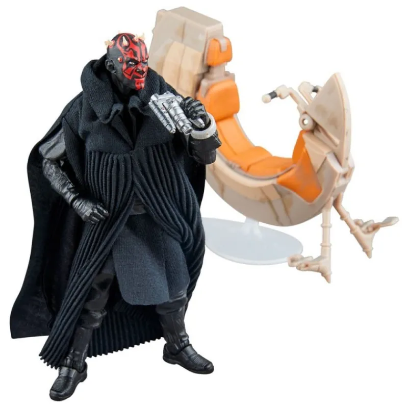 Hasbro Regalos Star Wars Por Personaje |Replicas Y Coleccionismo Star Wars ^Star Wars Episodio I Black Series Darth Maul & Sith Speeder 25 Aniversario
