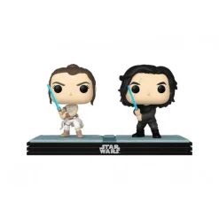 Funko Funko Pop Star Wars|Replicas Y Coleccionismo Star Wars ^Star Wars Pack 2 POP! Kylo & Rey 9 cm Brilla en la Oscuridad