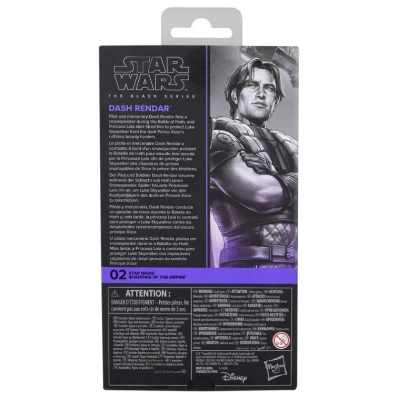 Hasbro Replicas Y Coleccionismo Star Wars ^Star Wars: Shadows of the Empire Figura Dash Rendar 15 cm