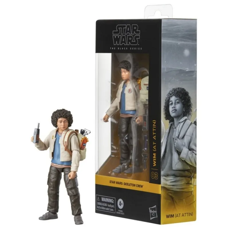 Hasbro Replicas Y Coleccionismo Star Wars ^Star Wars: Skeleton Crew Black Series Figura Wim 15 cm