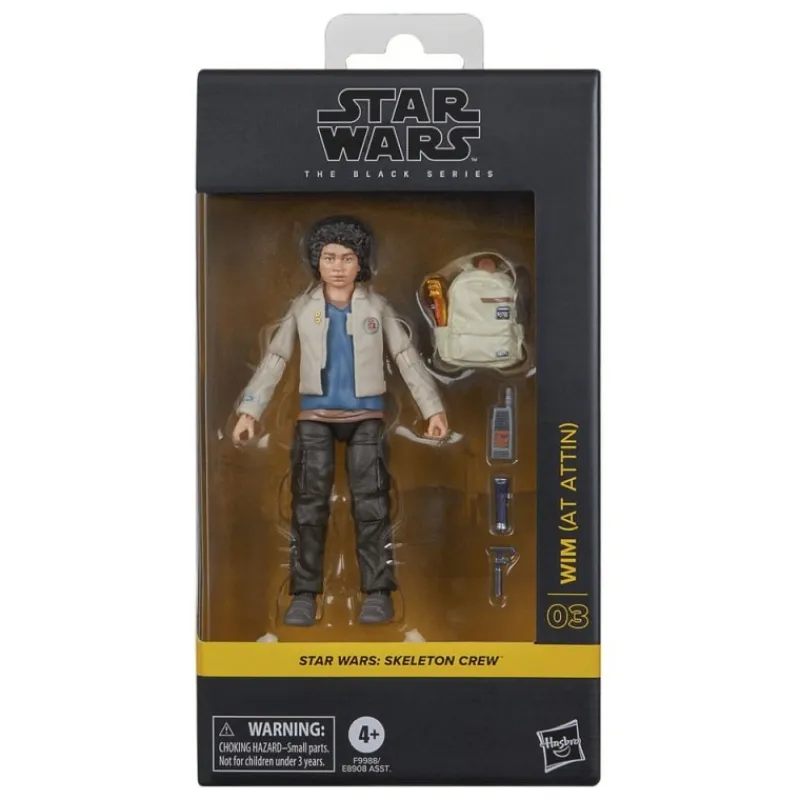 Hasbro Replicas Y Coleccionismo Star Wars ^Star Wars: Skeleton Crew Black Series Figura Wim 15 cm