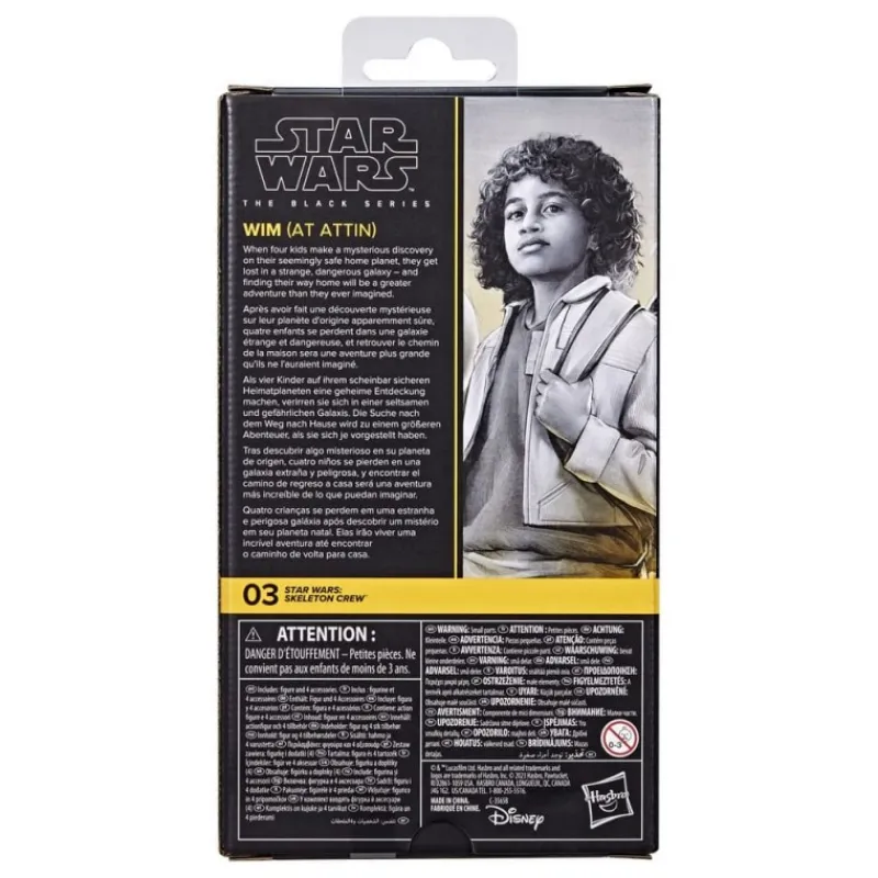 Hasbro Replicas Y Coleccionismo Star Wars ^Star Wars: Skeleton Crew Black Series Figura Wim 15 cm