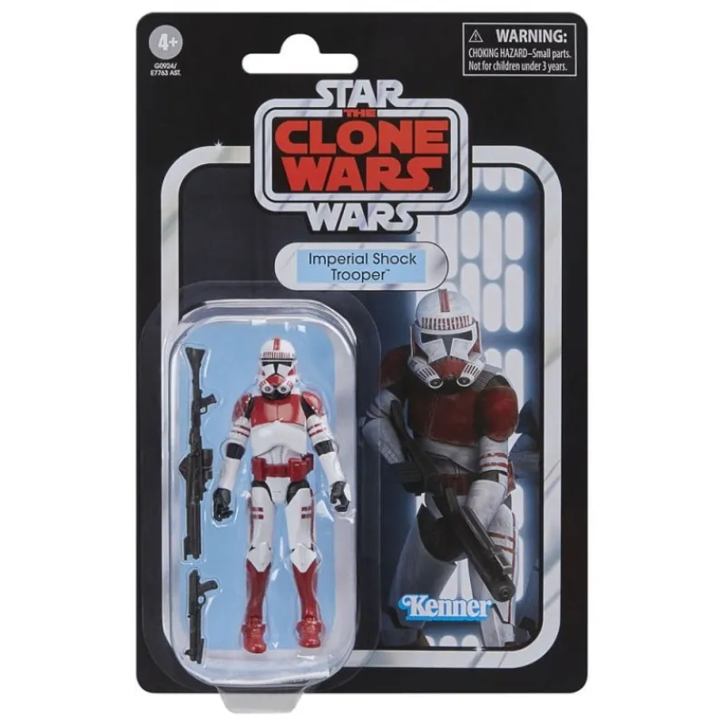 Star Wars: The Clone Wars Figura Imperial Shock Trooper 10 cm Replicas Y Coleccionismo Star Wars
