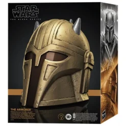 Hasbro The Mandalorian^Star Wars: The Mandalorian - Casco electrónico La Armera Black Series