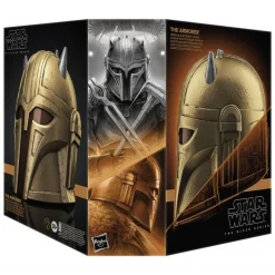 Hasbro The Mandalorian^Star Wars: The Mandalorian - Casco electrónico La Armera Black Series