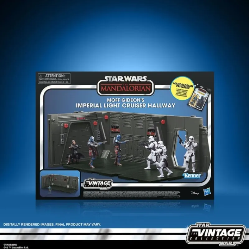 Hasbro The Mandalorian^Star Wars: The Mandalorian Set Tantive IV con Figura de Mandalorian Privateer