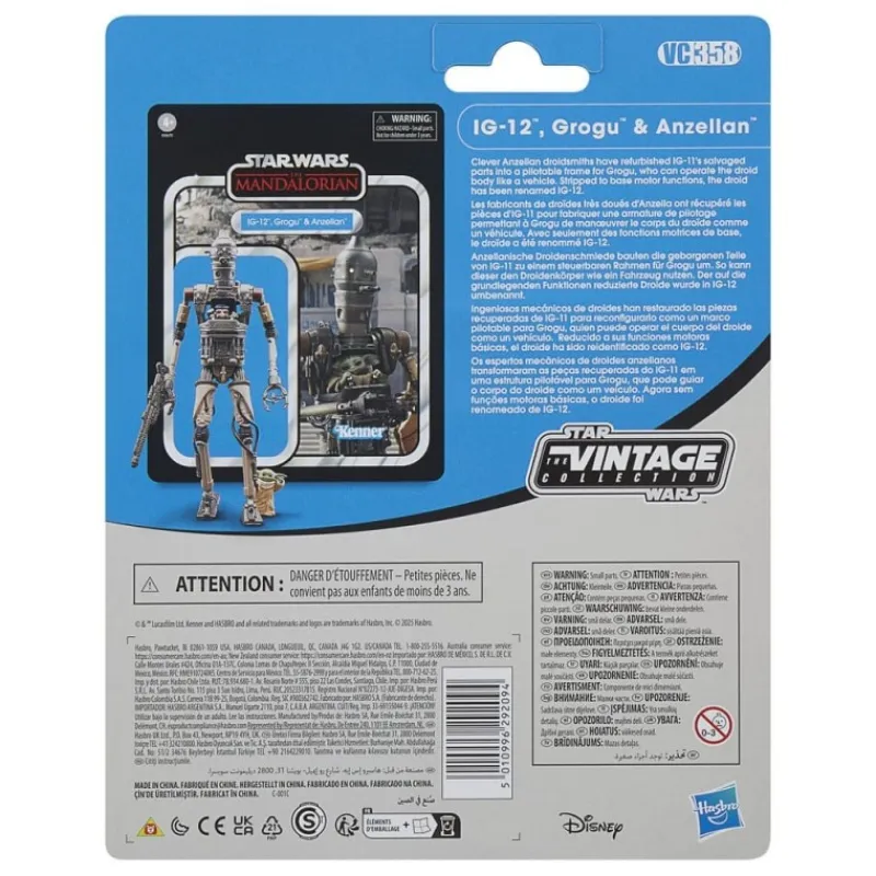 Hasbro The Mandalorian^Star Wars: The Mandalorian Vintage Collection Pack 3 Figuras