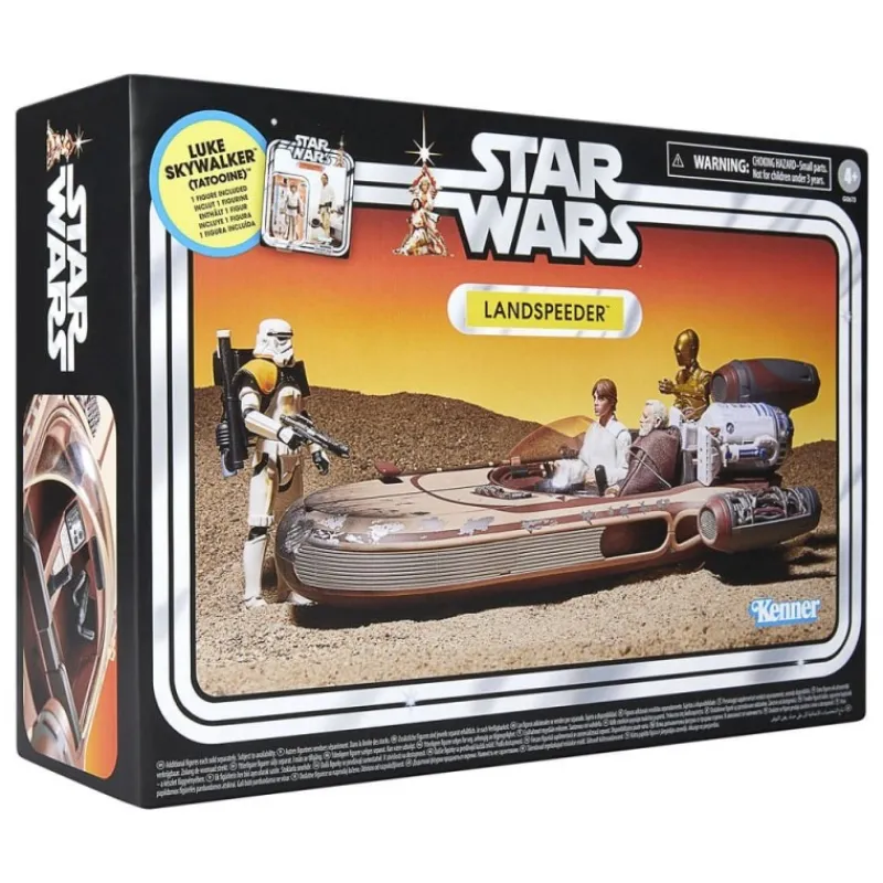 Hot Star Wars Vehículo Landspeeder & Luke Skywalker Vintage Collection Regalos Star Wars Por Personaje |Replicas Y Coleccionismo Star Wars