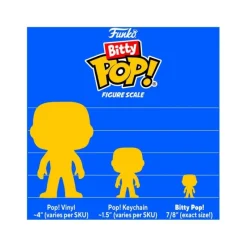New Stranger Things Pack 4 Figuras Bitty POP! Vinyl Demogorgon 2,5 cm Stranger Things