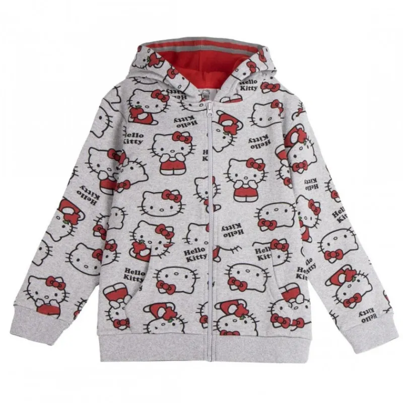Niños Cerdá Kids Ropa Y Téxtil: Cosas Que Ponerse Para Niños ^Sudadera con Capucha Hello Kitty para Niñas