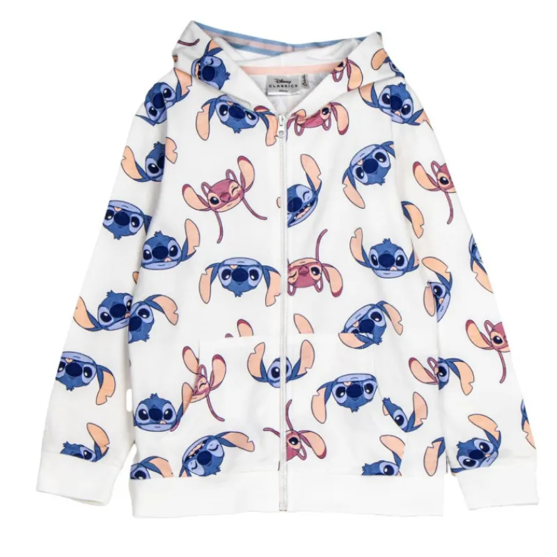 Cerdá Kids Stitch Kids^Sudadera con Cremallera Stitch: Comodidad y Estilo para Niños