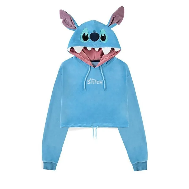 Otros Fabricantes Ropa Stitch^Sudadera Crop Top Stitch Súper Suave Disney