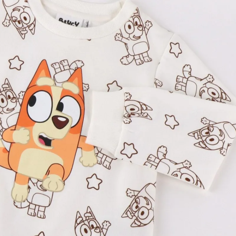 New Sudadera de Algodón Bluey para Niños de 3 a 6 Años Niños Disney Para Niños|Ropa Y Téxtil: Cosas Que Ponerse Para Niños