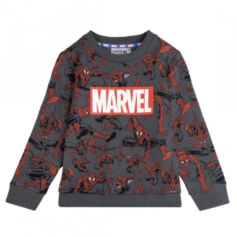 Sudadera de Algodón Cepillado Spiderman para Niños, 3-8 Años Niños Marvel Y Dc Para Niños|Ropa Y Téxtil: Cosas Que Ponerse Para Niños