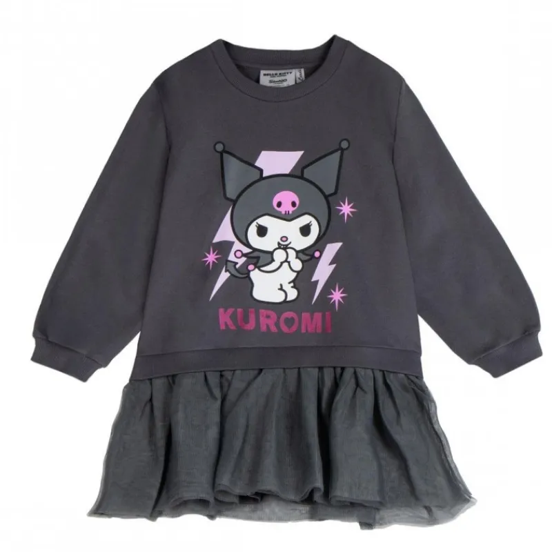 Sudadera French Terry Kuromi para Niñas 4-10 Años Niños Ropa Y Téxtil: Cosas Que Ponerse Para Niños