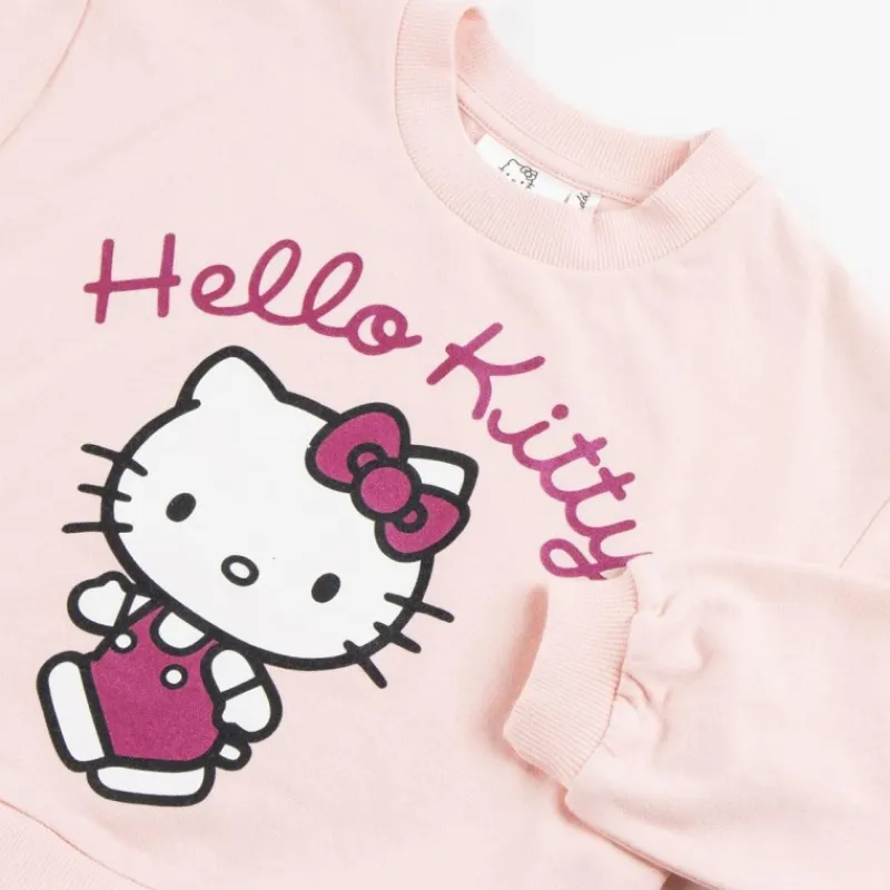 Niños Cerdá Kids Ropa Y Téxtil: Cosas Que Ponerse Para Niños ^Sudadera French Terry Tul Hello Kitty para Niñas 4-10 Años