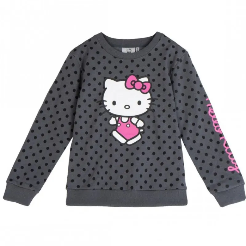 Best Sudadera Hello Kitty de Algodón con Lunares para Niñas Niños Ropa Y Téxtil: Cosas Que Ponerse Para Niños