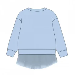 Niños Cerdá Kids Marvel Y Dc Para Niños|Disney Para Niñas^Sudadera Infantil Azul con Tul de Stitch para Niñas 4-10 Años