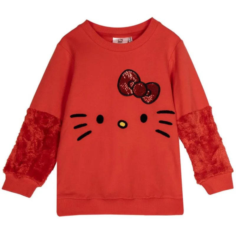 Niños Cerdá Kids Ropa Y Téxtil: Cosas Que Ponerse Para Niños ^Sudadera infantil Cotton Brushed Hello Kitty