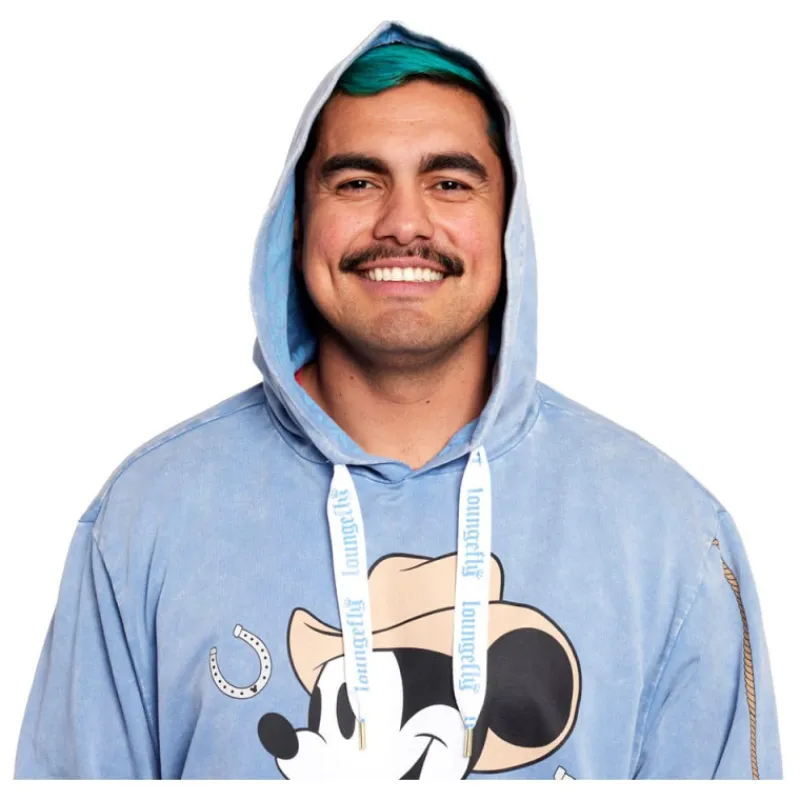 Loungefly Películas Y Personajes De Disney ·Mickey & Minnie|Ropa Disney^Sudadera Mickey Vaquero XL Dinsey