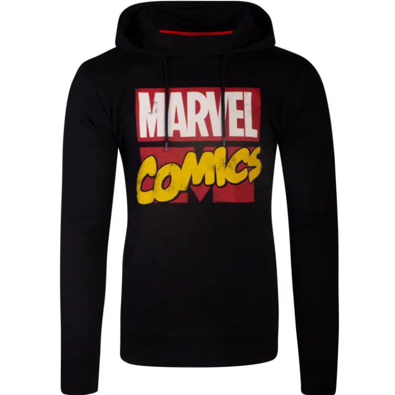 DIFUZED Moda Marvel^Sudadera Marvel Comics con capucha