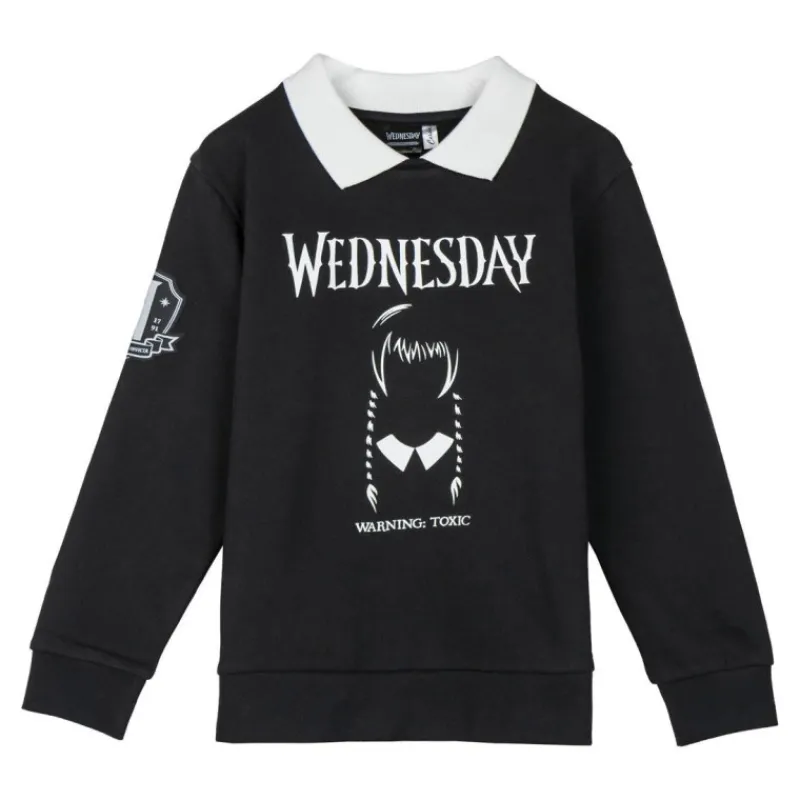 Hot Sudadera Miercoles Wednesday Niños Ropa Y Téxtil: Cosas Que Ponerse Para Niños
