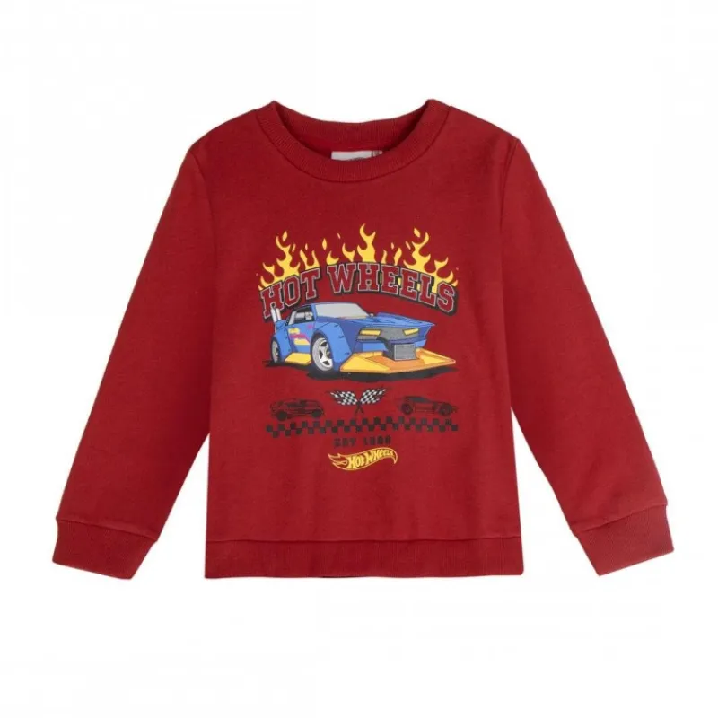 Niños Cerdá Kids Ropa Y Téxtil: Cosas Que Ponerse Para Niños ^Sudadera Niños Hot Wheels 60% Algodón 3-8 Años