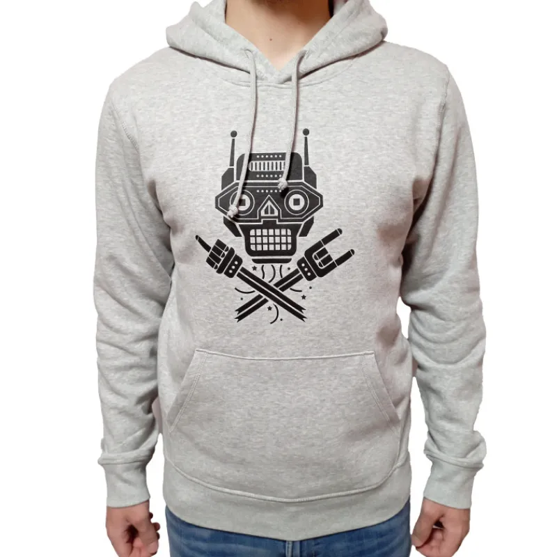 Frikileria Regalos Y Coleccionismo Para Gamers - Cosas De Videojuegos Míticos|Descuentos Gaming^Sudadera robot rock