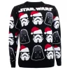 Otros Fabricantes Regalos Star Wars Por Personaje |Ropa Star Wars^Sudadera Star Wars de Navidad Darth Vader / Stormtrooper