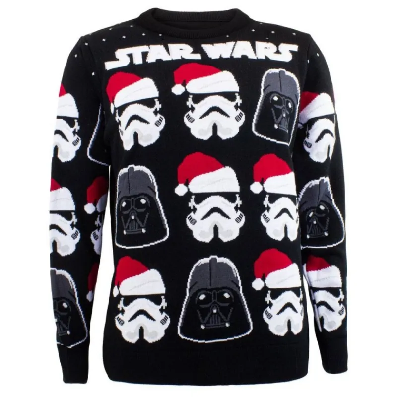 Otros Fabricantes Regalos Star Wars Por Personaje |Ropa Star Wars^Sudadera Star Wars de Navidad Darth Vader / Stormtrooper