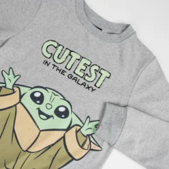 Niños Cerdá Kids Star Wars Para Niños|Ropa Y Téxtil: Cosas Que Ponerse Para Niños ^Sudadera The Mandalorian Grogu para Niños