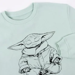 Cerdá Adult The Mandalorian|Regalos Star Wars Por Personaje ^Sudadera The Mandalorian Baby Yoda meditación