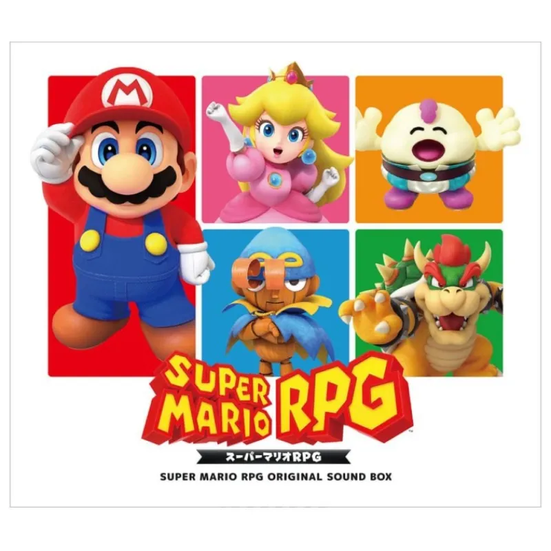 Sale Super Mario RPG Soundtrack 4xCD Deluxe Box Set Descuentos Gaming|Más Regalos De Super Mario