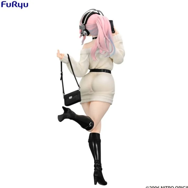 New Super Sonico Estatua PVC Trio-Try-iT Winter Memory Ver. 21 cm Regalos Y Coleccionismo Para Gamers - Cosas De Videojuegos Míticos