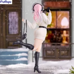 New Super Sonico Estatua PVC Trio-Try-iT Winter Memory Ver. 21 cm Regalos Y Coleccionismo Para Gamers - Cosas De Videojuegos Míticos