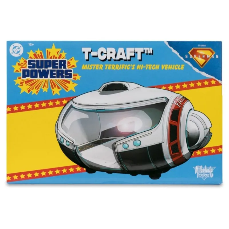 Best Superman (2025) DC Direct Vehículo Super Powers T-Craft 11 cm Regalos De Superhéroes Dc|Figuras Dc