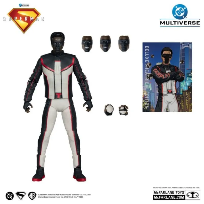 McFarlane Toys Regalos De Superhéroes Dc|Figuras Dc^Superman (2025) DC Multiverse Figura Deluxe Mr. Terrific 18 cm