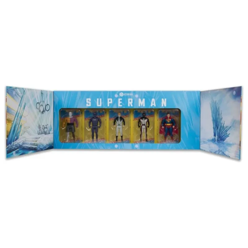 McFarlane Toys Regalos De Superhéroes Dc|Figuras Dc^Superman Pack 5 Figuras Articuladas DC McFarlane Collector Edition
