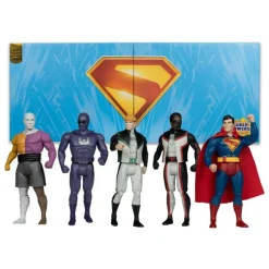 McFarlane Toys Regalos De Superhéroes Dc|Figuras Dc^Superman Pack 5 Figuras Articuladas DC McFarlane Collector Edition