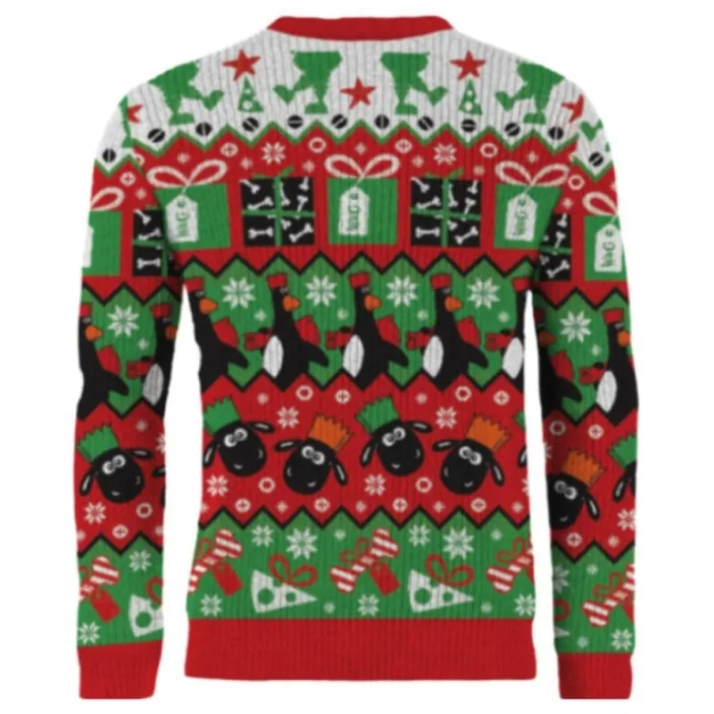AAA Merchandise Regalos De Otras Series^Suéter Navideño Wallace y Gromit Cracking Christmas Talla M