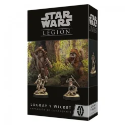 Juegos Más Regalos De Star Wars|Replicas Y Coleccionismo Star Wars ^SW Legión: Expansión Logray y Wicket