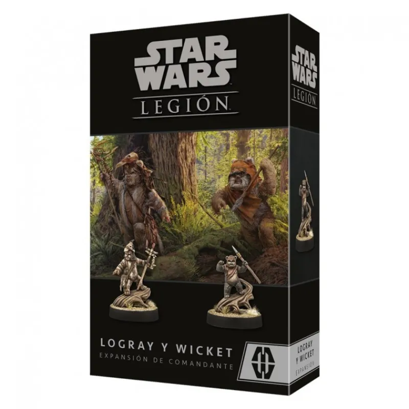 Juegos Más Regalos De Star Wars|Replicas Y Coleccionismo Star Wars ^SW Legión: Expansión Logray y Wicket